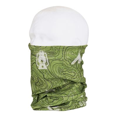 Foulard multifonctionnel BUSHCRAFT Coolmax VERT