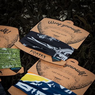 Foulard multifonctionnel BIKER Coolmax NOIR FOSTEX 219345 3