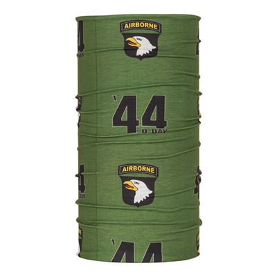 Foulard multifonctionnel D-DAY SCREAMING EAGLES Coolmax VERT FOSTEX 219352 4