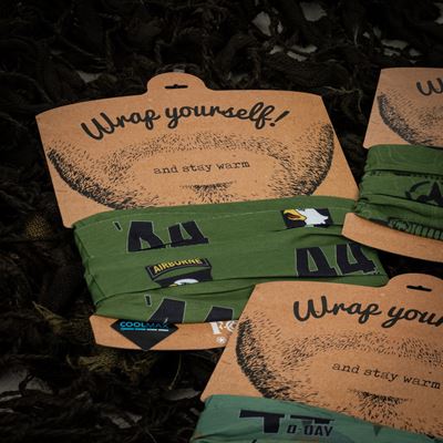 Foulard multifonctionnel D-DAY SCREAMING EAGLES Coolmax VERT FOSTEX 219352 5