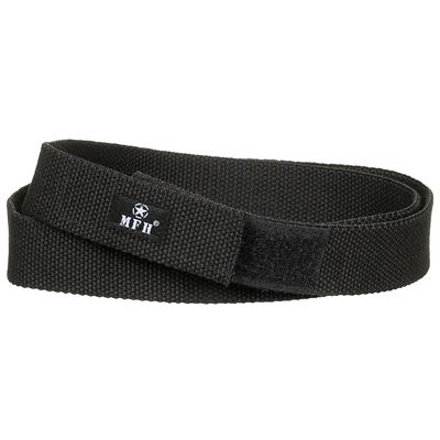 Ceinture à velcro, largeur 32 mm, NOIRE