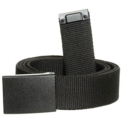 Ceinture de pantalon BW textile largeur 3 cm longueur 140 cm NOIR