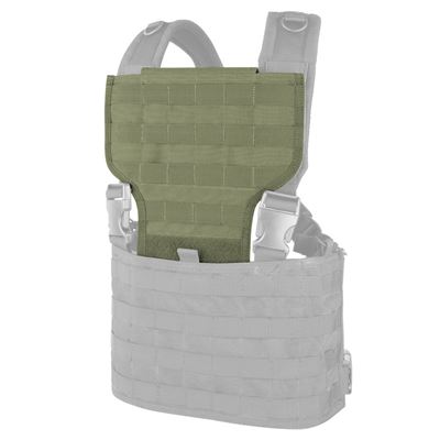 Panneau supplémentaire MOLLE pour gilets MCR VERT