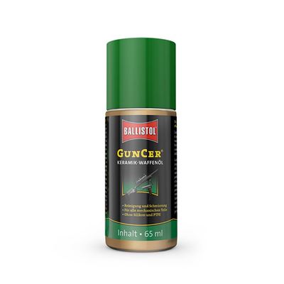 Huile pour armes GunCer spéciale avec céramique, flacon de 65 ml