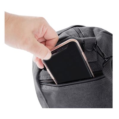 Sac à bandoulière VÁLEC 48 x 23 cm en coton CHARCOAL ROTHCO 22210 2