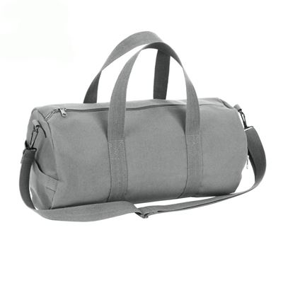 Sac à bandoulière VÁLEC 48 x 23 cm en coton GRIS