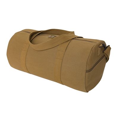 Sac à bandoulière VÁLEC 48 x 23 cm en coton COYOTE
