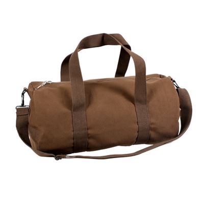 Sac à bandoulière VÁLEC 48 x 23 cm en coton MARRON