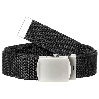 Ceinture avec poche cachée 32 mm NOIRE