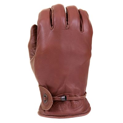 Gants RODEO LONGHORN en cuir MARRON