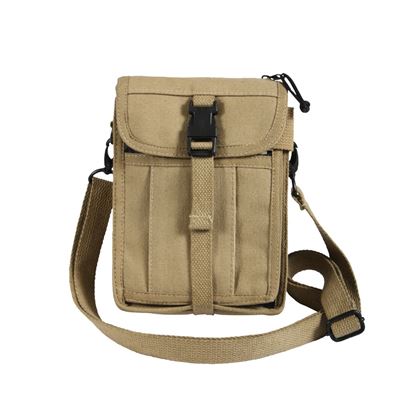 Sac à bandoulière VENTURER en toile KHAKI ROTHCO 2325KHA 4
