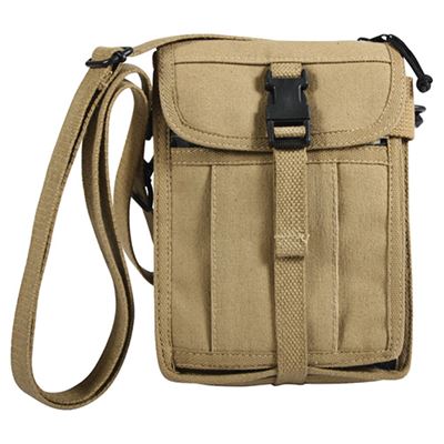 Sac à bandoulière VENTURER en toile KHAKI