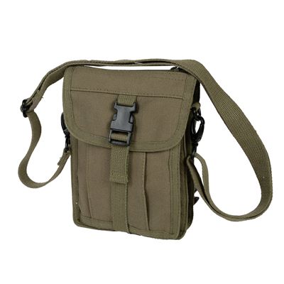 Sac à bandoulière VENTURER en toile VERTE