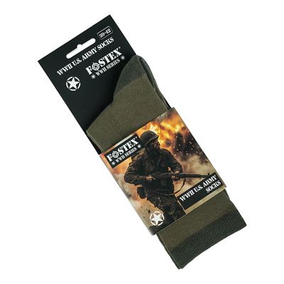 Chaussettes US Army WWII VERT FOSTEX 233197 3