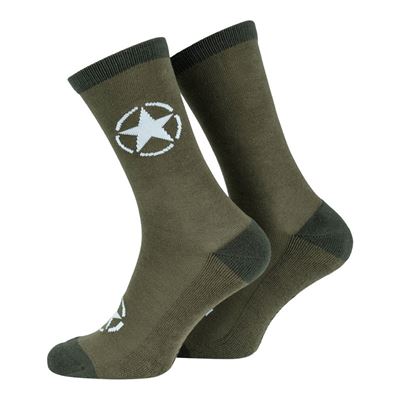 Chaussettes US Army WWII VERT