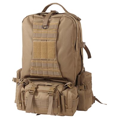 Sac à dos GLOBAL ASSAULT tactique COYOTE ROTHCO 23520 2
