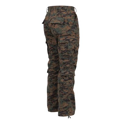 Pantalon VINTAGE PARATROOPER DIGITAL WOODLAND ROTHCO 2366 2