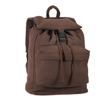 Sac à dos pour une journée avec poche MARRON