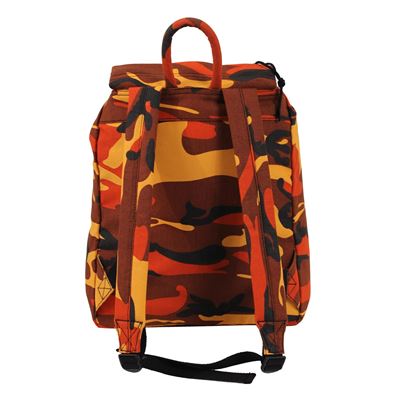 Sac à dos d'une journée avec poche Savage ORANGE CAMO ROTHCO 2382 2