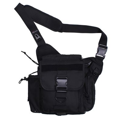 Sac tactique ADVANCED XL à bandoulière NOIR