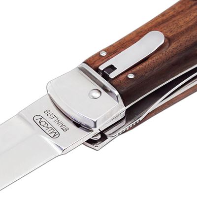 Couteau à lame rétractable PREDATOR avec scie « COUTEAU DE L'ANNÉE 2002 » MIKOV 241-ND-2-KP 12