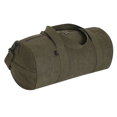Sac à bandoulière WAXED DUFFLE BAG VERT ROTHCO 2416OD 2