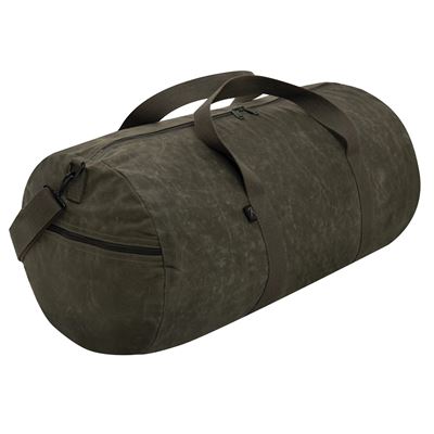 Sac à bandoulière WAXED DUFFLE BAG 24" VERT ROTHCO 2417OD 2