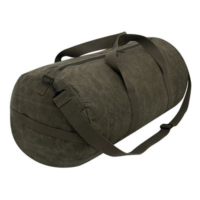 Sac à bandoulière WAXED DUFFLE BAG 24" VERT ROTHCO 2417OD 3