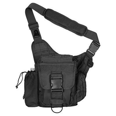 Sac tactique ADVANCED à bandoulière NOIR