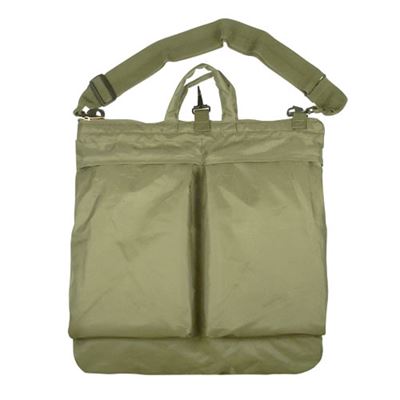 Sac à bandoulière pour casque VERT