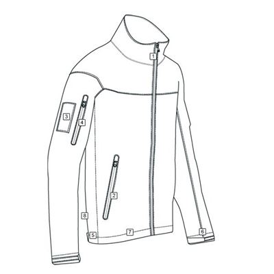 Veste TACTICAL SOFTSHELL 24-7 NOIRE TRU-SPEC 24-7 24540 2