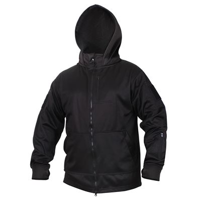 Veste TACTICAL à capuche NOIRE ROTHCO 2507 3