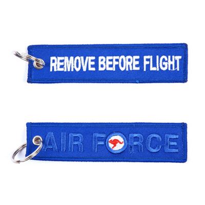 Porte-clés REMOVE BEFORE FLIGHT / AIR FORCE