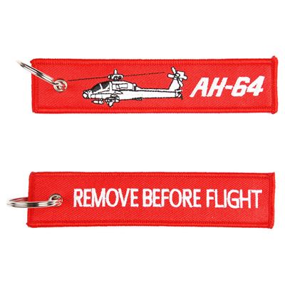 Porte-clés REMOVE BEFORE FLIGHT / AH-64