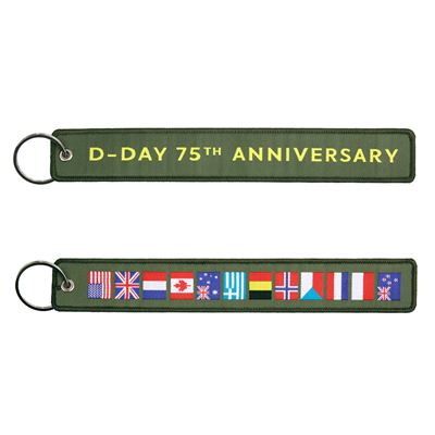 Porte-clés D-DAY 75e anniversaire VERT