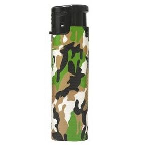 Briquet à jet ovale VERT