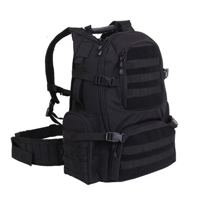 Sac à dos MULTI-CHAMBER Assault MOLLE NOIR ROTHCO 25500 2