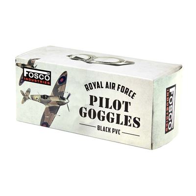 Lunettes de type RAF aviation NOIRES FOSCO 255010 2