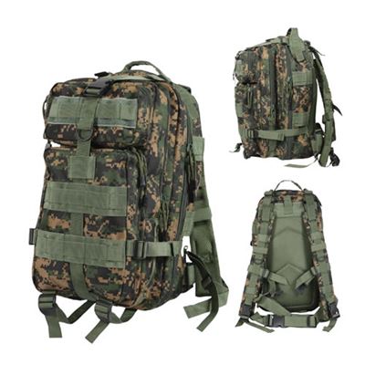 Sac à dos ASSAULT I MEDIUM TRANSPORT DIGITAL WOODLAND ROTHCO 2559 2