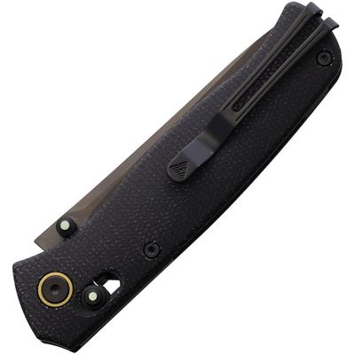 Couteau pliant MEDAL lame lisse NOIR  255L-MB2 3