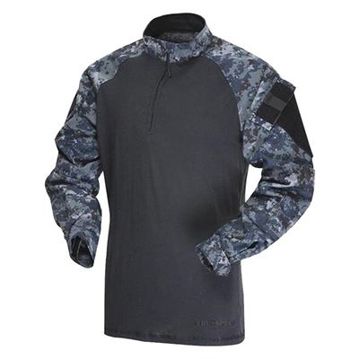 Chemise tactique COMBAT TRU 1/4 ZIP MIDNIGHT DIGITAL
