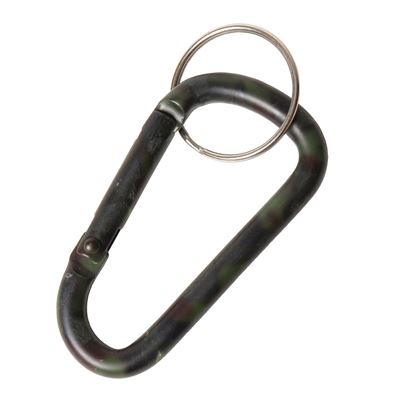 Mousqueton avec anneau pour clés WOODLAND