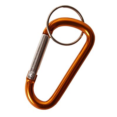 Mousqueton avec anneau pour clés OR