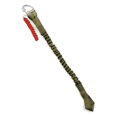 Sangle SAFETY LANYARD de sauvetage - réplique VERTE
