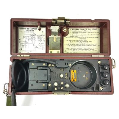 Téléphone ROUMAIN TC-72 F-1600 d'occasion Armée roumaine 9259278N 4