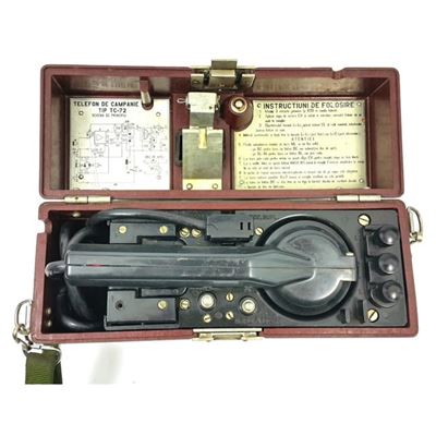 Téléphone ROUMAIN TC-72 F-1600 d'occasion Armée roumaine 9259278N 5