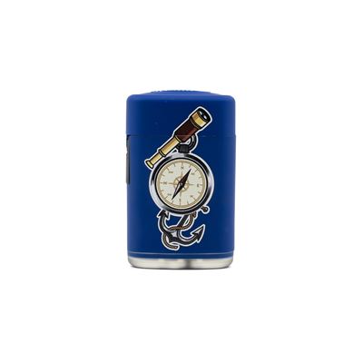 Briquet torche MARITIM JUMELLES BOUSSOLE ANCRE