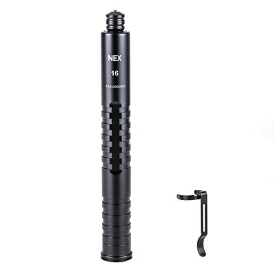 Matraque télescopique à bouton NEX WALKER 16" compacte NOIRE