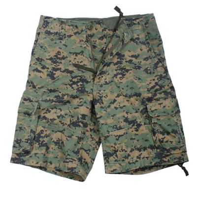Short VINTAGE INFANTRY UTILITY DIGITAL WOODLAND