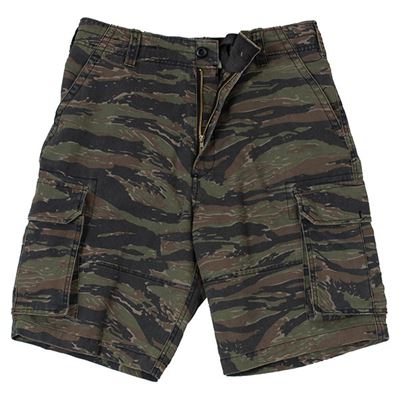 Short VINTAGE PARATROOPER TIGER STRIPE CAMO ROTHCO 2635 2